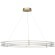 SL6245.213.01 Светильник подвесной ST-Luce золотистый/Прозрачный LED 1*70W 4000K FAGY