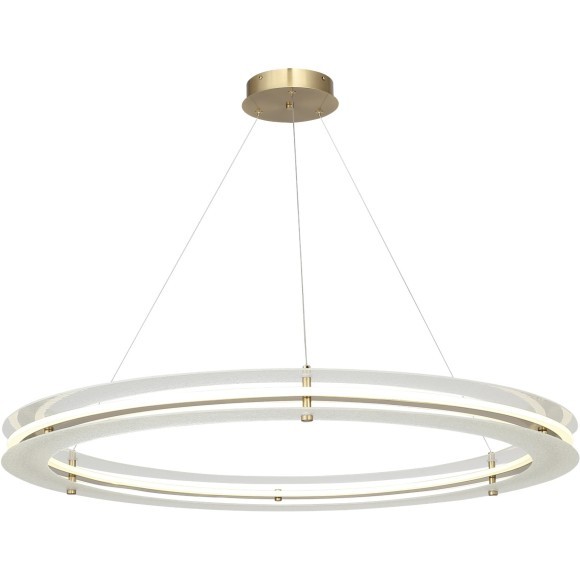 SL6245.213.01 Светильник подвесной ST-Luce золотистый/Прозрачный LED 1*70W 4000K FAGY