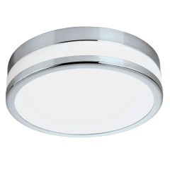 94998 Светодиодный настенно-потолочный светильник LED PALERMO, 11W (LED), ?225, IP44, сталь, хром/сатиновое 94998 Светодиодный настенно-потолочный светильник LED PALERMO, 11W (LED), ?225, IP44, сталь, хром/сатиновое