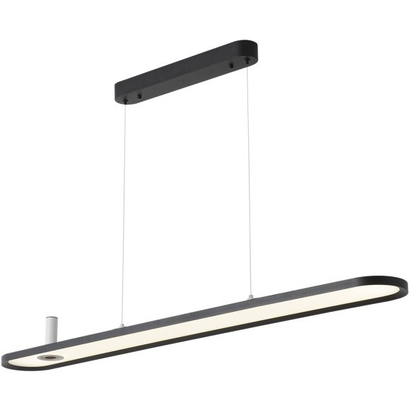 Светильник подвесной Crystal Lux CONTOUR SP45W LED BLACK 3800/245