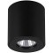 901028 Уличный потолочный светильник TORRECOLA, 1X35W (GU10), IP44, H85, алюминий, пластик, чёрный/прозрачное стекло