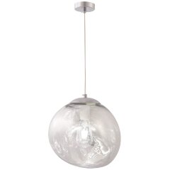 Светильник подвесной Crystal Lux MALAGA SP1 D280 CHROME Светильник подвесной Crystal Lux MALAGA SP1 D280 CHROME