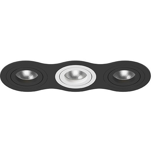 Встраиваемый светильник Lightstar i637070607 Intero 16 под лампы 3xGU10 150W Встраиваемый светильник Lightstar i637070607 Intero 16 под лампы 3xGU10 150W