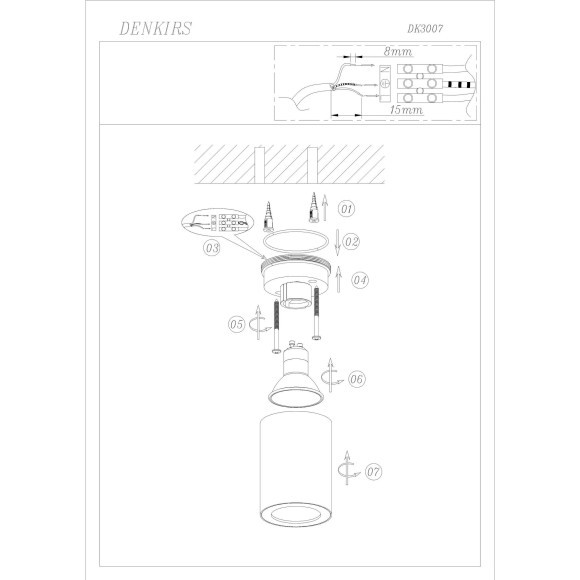 DK3007-BK Накладной светильник влагозащ., IP 44, 15 Вт, GU10, черный, алюминий DK3007-BK Накладной светильник влагозащ., IP 44, 15 Вт, GU10, черный, алюминий