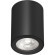 DK3007-BK Накладной светильник влагозащ., IP 44, 15 Вт, GU10, черный, алюминий