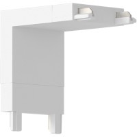 ST067.509.14 Соединитель с потолка на стену для накладного плоского шинопровода ST Luce Skyflat