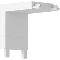 ST067.509.14 Соединитель с потолка на стену для накладного плоского шинопровода ST Luce Skyflat ST067.509.14 Соединитель с потолка на стену для накладного плоского шинопровода ST Luce Skyflat