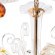 Люстра Crystal Lux CATARINA SP12+6 V2 GOLD/TRANSPARENT-COGNAC 1361/318