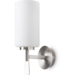 Настенный светильник (бра) с белым стеклянным плафоном под лампу Е27 Freya Chic FR2031WL-01N Настенный светильник (бра) с белым стеклянным плафоном под лампу Е27 Freya Chic FR2031WL-01N