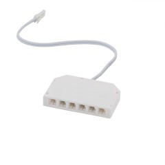 Разветвитель на 6 светильников серии 036ХХХ 12В LED max 6x5Вт (1м кабель) Mobiled Lightstar 036006