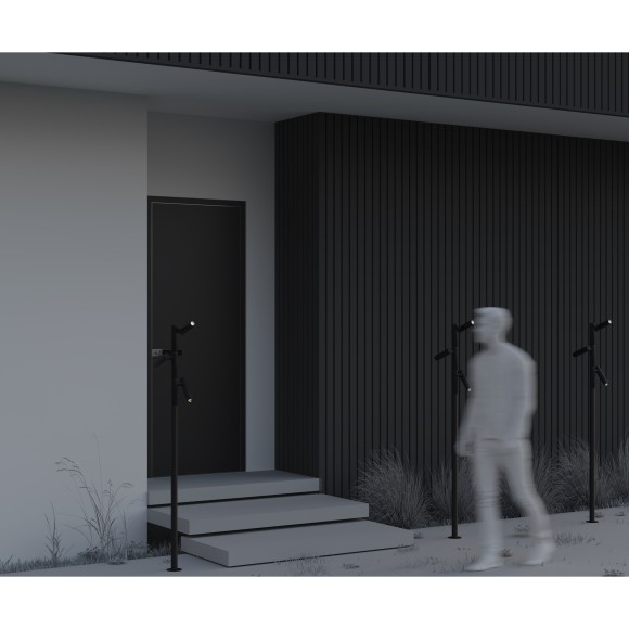 Садово-парковый светильник Maytoni Torq O494FL-L30B3K