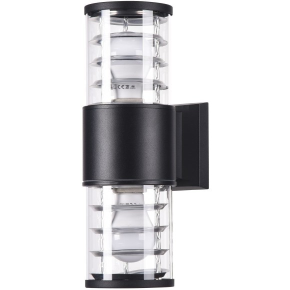 Уличный настенный светильник Maytoni O576WL-02B Bronx IP54 под лампы 2xE27 60W