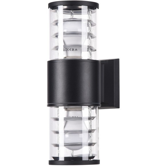 Уличный настенный светильник Maytoni O576WL-02B Bronx IP54 под лампы 2xE27 60W