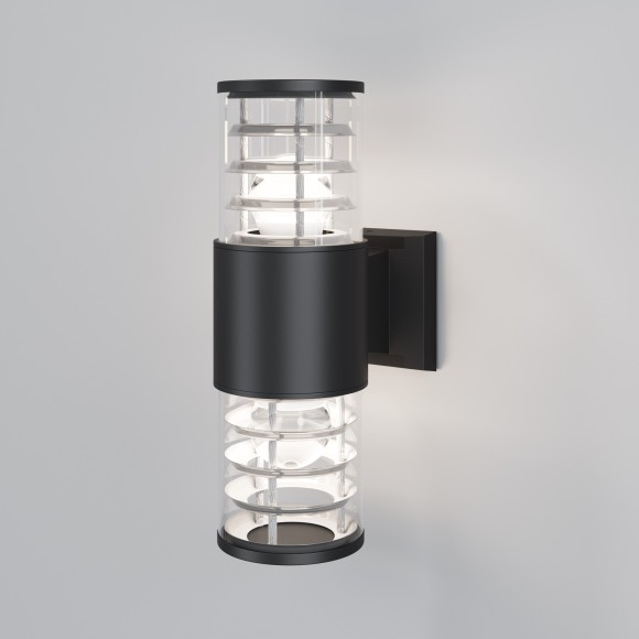 Уличный настенный светильник Maytoni O576WL-02B Bronx IP54 под лампы 2xE27 60W