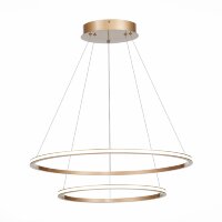 ST604.243.56 Светильник подвесной ST-Luce Золотистый/Белый LED 1*56W 4000K Подвесные светильники