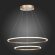 ST604.243.56 Светильник подвесной ST-Luce Золотистый/Белый LED 1*56W 4000K Подвесные светильники