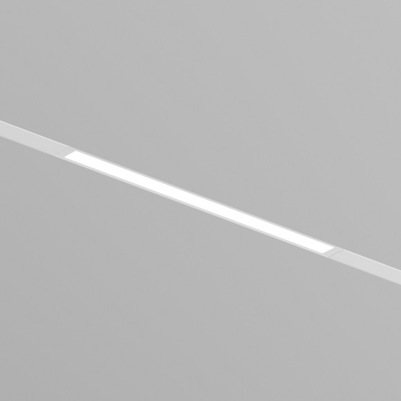 DK8004-CONN-WH Трековый белый светодиодный светильник-коннектор Denkirs SMART LINEAR 18Вт, 1520Лм, CRI90, 3000K-6000K, 120°