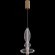 Светильник подвесной Crystal Lux QUASAR SP10W LED TRANSPARENT 3791/210
