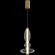 Светильник подвесной Crystal Lux QUASAR SP10W LED TRANSPARENT 3791/210