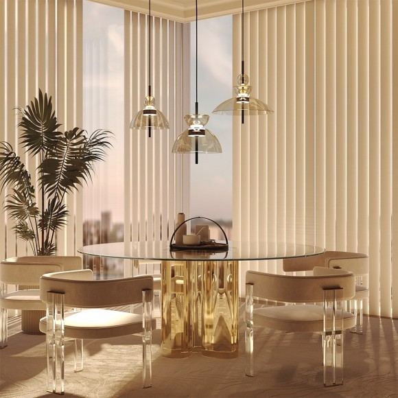 Подвесной светильник Maytoni Bangkok LED Ra80 Lm1300 3000K MOD185PL-L12CG3K3 Подвесной светильник Maytoni Bangkok LED Ra80 Lm1300 3000K MOD185PL-L12CG3K3