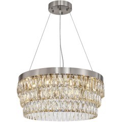 4715-12P, Подвесная люстра, D600xH260/1760, 12xG9x40W, excluded 4715-12P, Подвесная люстра, D600xH260/1760, 12xG9x40W, excluded