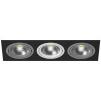 Встраиваемый светильник Lightstar i837090609 Intero 111 под лампы 3xGU10 150W