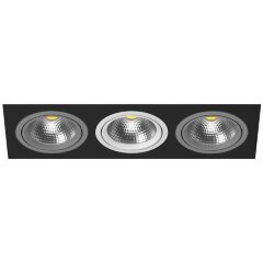 Встраиваемый светильник Lightstar i837090609 Intero 111 под лампы 3xGU10 150W Встраиваемый светильник Lightstar i837090609 Intero 111 под лампы 3xGU10 150W
