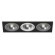 Встраиваемый светильник Lightstar i837090609 Intero 111 под лампы 3xGU10 150W