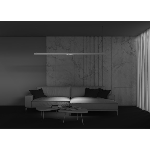 TR031-2-12W3K-W Трековый магнитный светодиодный светильник Maytoni Exility CRI90+ 3000К 900Лм 36° 12Вт