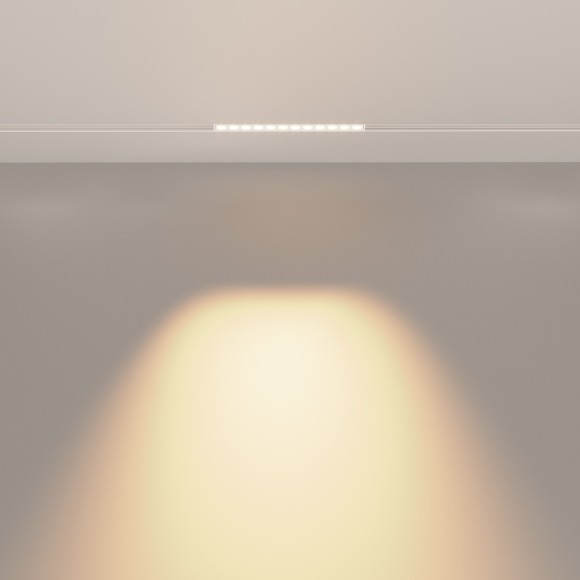 TR031-2-12W3K-W Трековый магнитный светодиодный светильник Maytoni Exility CRI90+ 3000К 900Лм 36° 12Вт