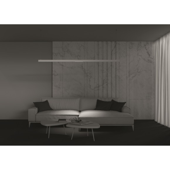 TR031-2-12W3K-W Трековый магнитный светодиодный светильник Maytoni Exility CRI90+ 3000К 900Лм 36° 12Вт