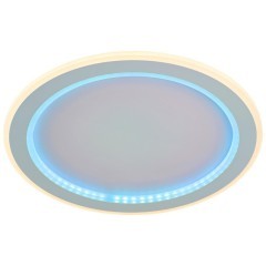 4697-4C, потолочный светильник, D450xH55, LEDx24W, 1200LM, 3000-6000K, included, remote control