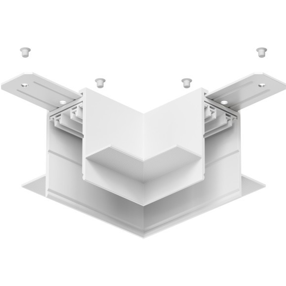 Соединитель угловой для шинопровода в ГКЛ 12.5мм Smart 220V Denkirs TR2112-WH