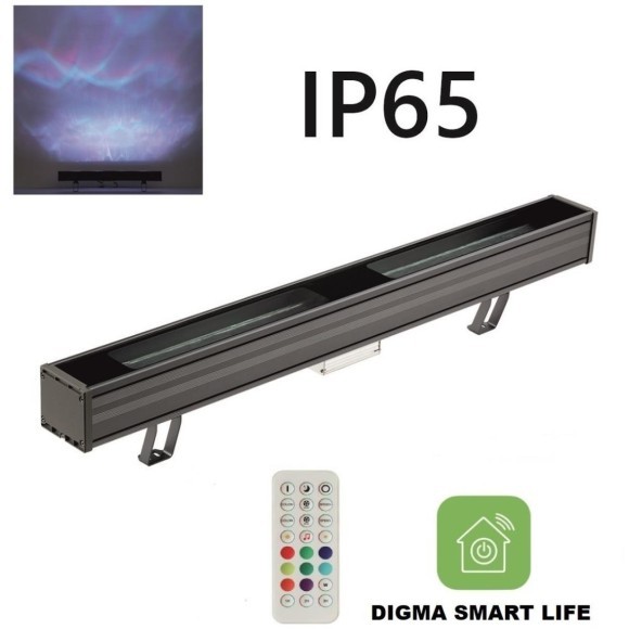 7186/80FL Переносной модульный светильник с RGBW эффектом бассейна, управлением с пульта или телефона, таймером, IP65 80W 1070Лм 90° 220V Odeon Light WATERFALL