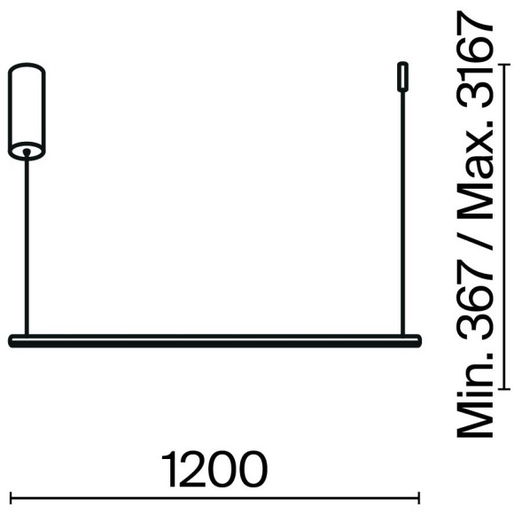 Подвесной светильник Maytoni MOD246PL-L24BSK Подвесной светильник Maytoni MOD246PL-L24BSK
