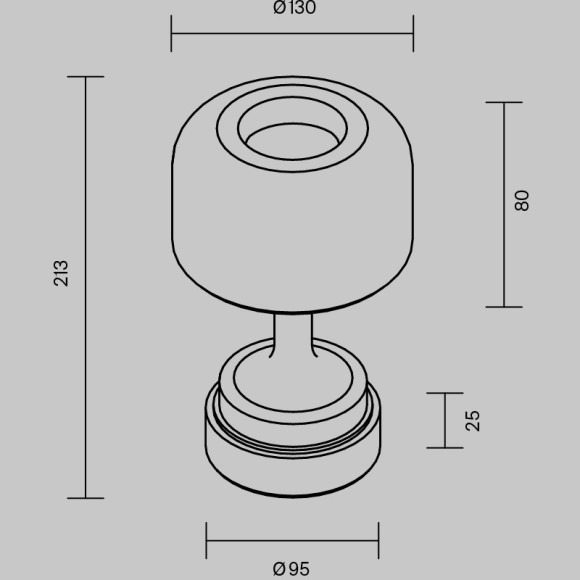 MOD286RL-L3B3K Аккумуляторный переносной настольный светильник с сенсорным диммированием 3Вт 650Лм 3000К CRI80 DC3,7 Maytoni Spirito MOD286RL-L3B3K Аккумуляторный переносной настольный светильник с сенсорным диммированием 3Вт 650Лм 3000К CRI80 DC3,7 Maytoni Spirito