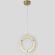 Светильник подвесной Crystal Lux DIEGO SP25W LED BRASS