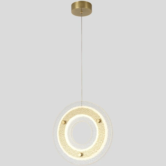 Светильник подвесной Crystal Lux DIEGO SP25W LED BRASS