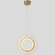 Светильник подвесной Crystal Lux DIEGO SP25W LED BRASS