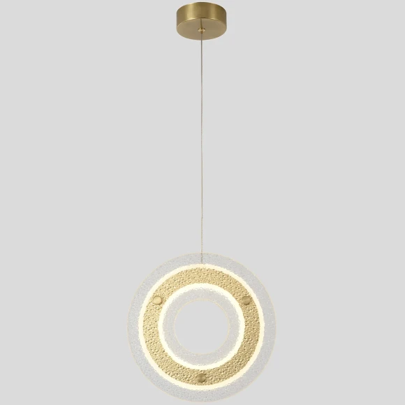Светильник подвесной Crystal Lux DIEGO SP25W LED BRASS