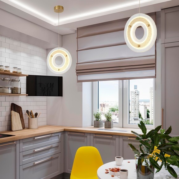 Светильник подвесной Crystal Lux DIEGO SP25W LED BRASS Светильник подвесной Crystal Lux DIEGO SP25W LED BRASS