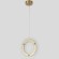 Светильник подвесной Crystal Lux DIEGO SP25W LED BRASS