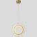 Светильник подвесной Crystal Lux DIEGO SP25W LED BRASS