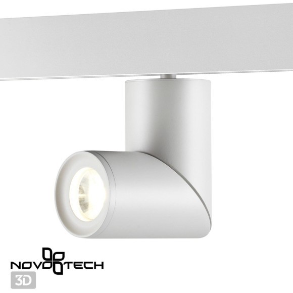 358546 Трековый светодиодный светильник Novotech Flum CRI90+ 4000К 1200Лм 24° 15W 358546 Трековый светодиодный светильник Novotech Flum CRI90+ 4000К 1200Лм 24° 15W