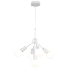 Люстра паук Lussole LSP-8268 KENNER IP21 под лампы 5xE27 200W Люстра паук Lussole LSP-8268 KENNER IP21 под лампы 5xE27 200W