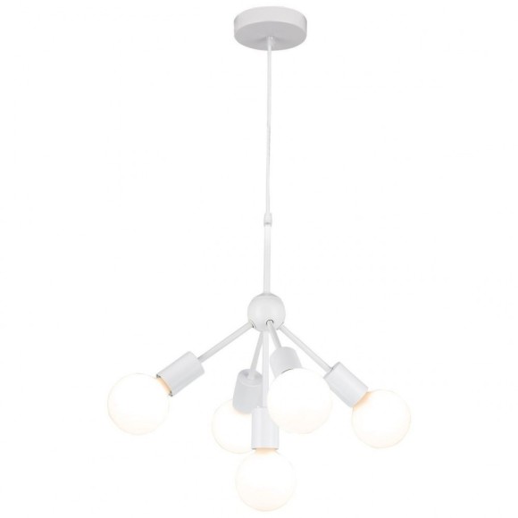 Люстра паук Lussole LSP-8268 KENNER IP21 под лампы 5xE27 200W