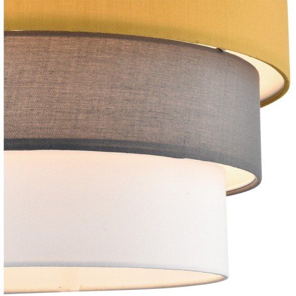 8038/3 MODERNI LN24 никель/желтый/серый/белый, металл/текстиль Подвесной светильник Е27 3*60W 220V ILAIDA 8038/3 MODERNI LN24 никель/желтый/серый/белый, металл/текстиль Подвесной светильник Е27 3*60W 220V ILAIDA