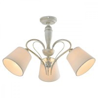 Люстра потолочная Lussole GRLSP-8061 STAMFORD IP21 под лампы 3xE14 18W