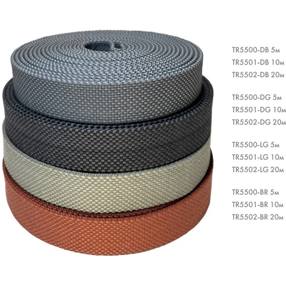 Шинопровод ременный 5м светло-серый Denkirs Belty TR5500-LG