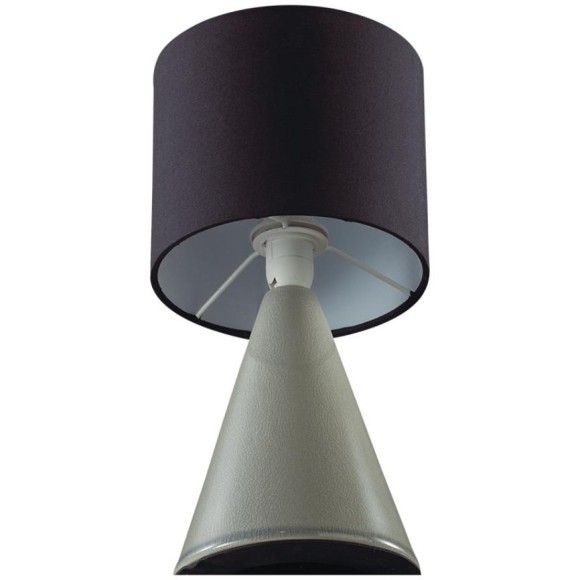 8132/1T MODERNI LN25 серый/черный, керамика/текстиль Настольная лампа Е14 1*40W 220V SEGI 8132/1T MODERNI LN25 серый/черный, керамика/текстиль Настольная лампа Е14 1*40W 220V SEGI